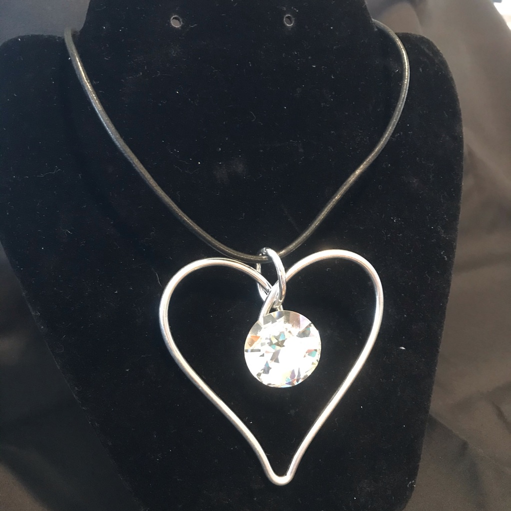 Heart Choker From Usa Designer Jeff Lieb